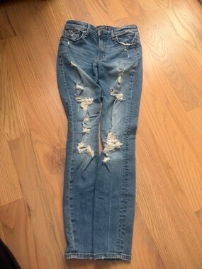 Abercrombie & Fitch Mid Rise Super Skinny Size 4R